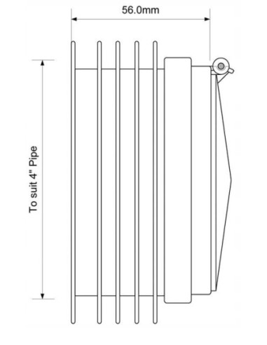 Bariera McAlpine blokada klapa antyszczurowa ARB-1