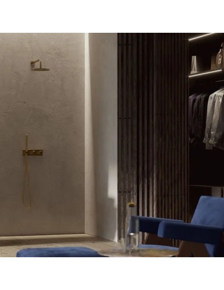 Zestaw prysznicowy podtynkowy Omnires Contour SYSCT10GLB