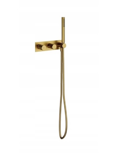 Zestaw prysznicowy podtynkowy Omnires Contour SYSCT10GLB