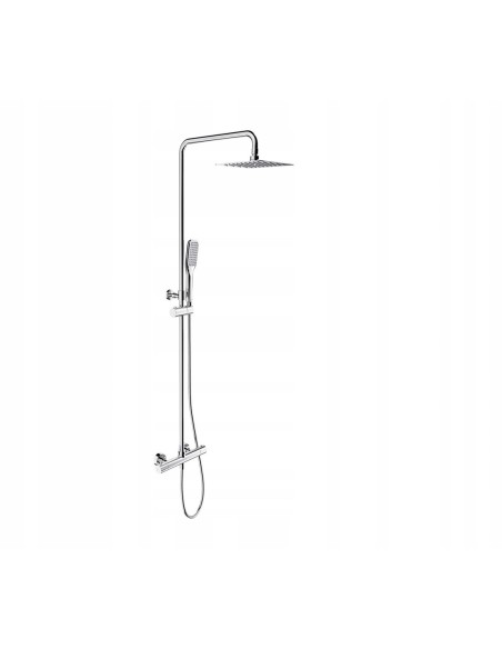 Zestaw prysznicowy natynkowy termostatyczny Omnires Uni Y1244X-6-KCR