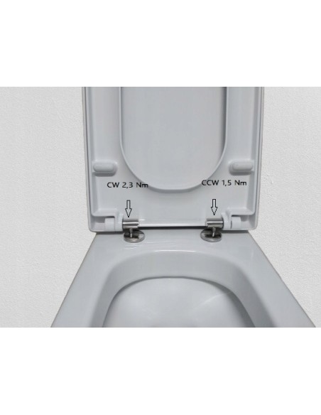 Zawiasy do deski sedesowej Roca Gap A801482NZU