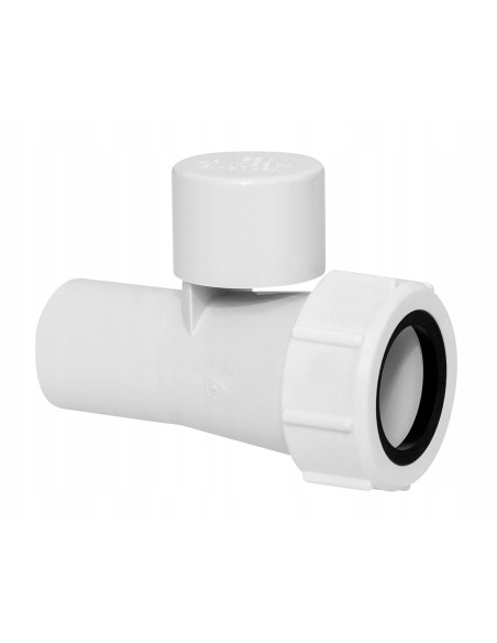 Złączka z zaworem napowietrzającym McAlpine V1ABSV-32-PL-WH