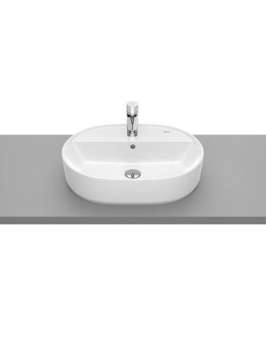 Umywalka Nablatowa owalna Roca Gap 55 cm biały A3270Y0000