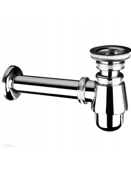 Syfon umywalkowy McAlpine chrom 220+255CB