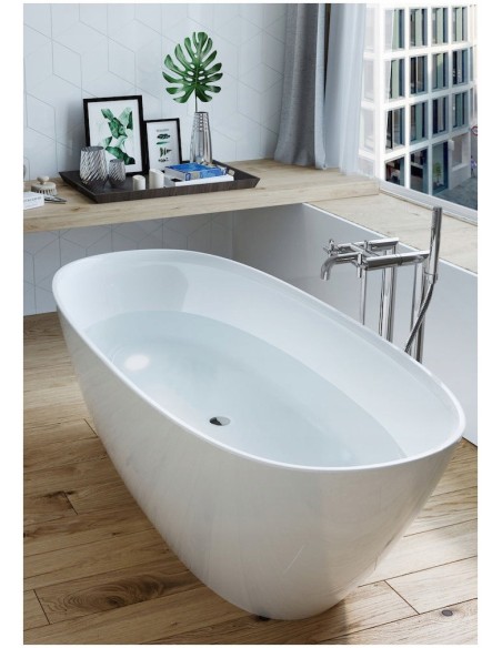 ROCA ARIANE Wanna wolnostojąca 165x75 cm, A248470000, STONEX A248470000