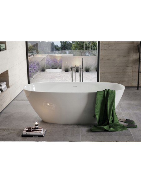 ROCA ARIANE Wanna wolnostojąca 165x75 cm, A248470000, STONEX A248470000