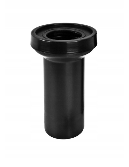 RURKA DOPŁYOWOWA 304 MM Z USZCZELKĄ MCALPINE CZARNA FP45R-NSNC