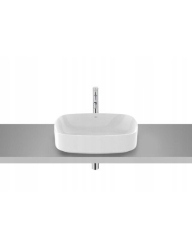 Umywalka Nablatowa prostokątna Roca ONA 50 cm biały A3275L0000