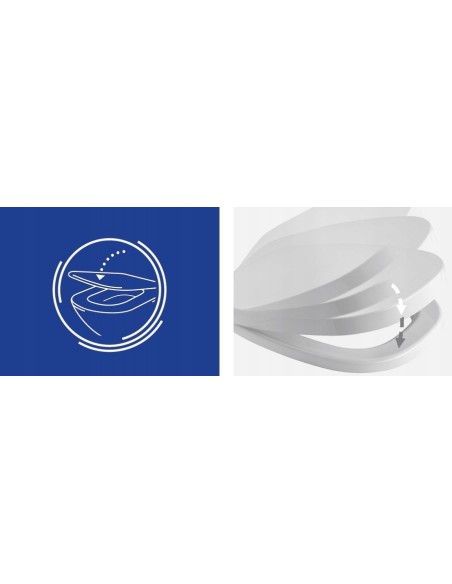 Miska podwieszana WC Roca Gap Round A34H0N2000