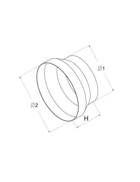 Awenta Redukcja do okapu 120/100 ROK