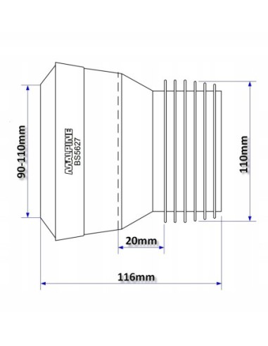 Przyłącze kanalizacyjne McAlpine MAC1-EXS