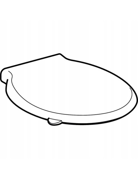 Deska sedesowa Geberit Selnova biały duroplast 502.791.00.1