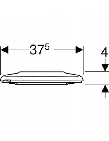 Deska sedesowa Geberit Selnova biały duroplast 502.791.00.1