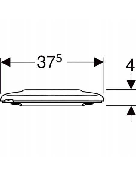 Deska sedesowa Geberit Selnova biały duroplast 502.791.00.1