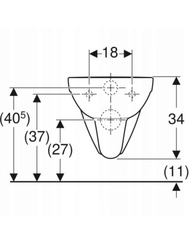 Miska podwieszana WC Geberit Selnova Comfort 501.044.00.7