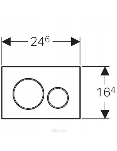 Przycisk spłukujący do WC Geberit Sigma20 biały 115.882.KJ.1