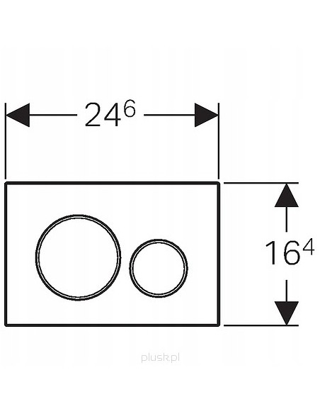 Przycisk spłukujący do WC Geberit Sigma20 biały 115.882.KJ.1
