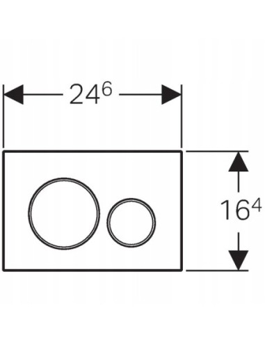 Przycisk spłukujący do WC Geberit Sigma20 biały 115.882.KJ.1