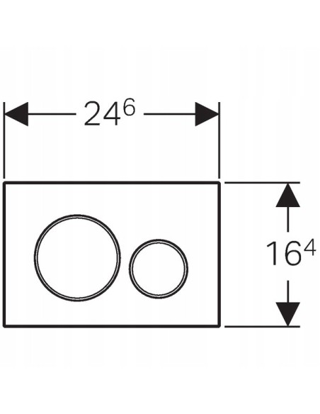 Przycisk spłukujący do WC Geberit Sigma20 biały 115.882.KJ.1