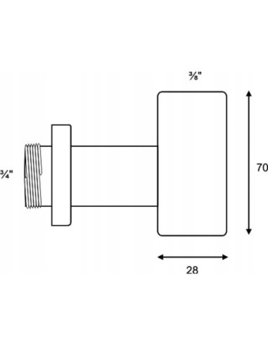 MCALPINE SPUST UMYWAL.Z SITKIEM 1/14X60M HC15B