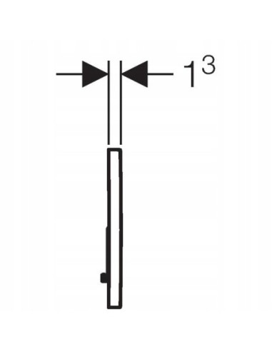 Przycisk spłukujący do WC Geberit Sigma biały 115.770.11.5