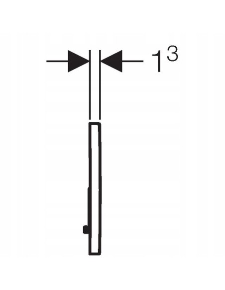 Przycisk spłukujący do WC Geberit Sigma biały 115.770.11.5