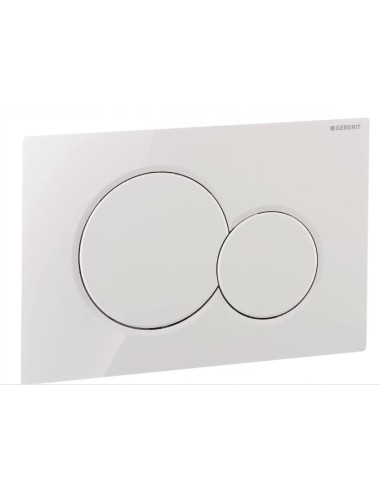 Przycisk spłukujący do WC Geberit Sigma biały 115.770.11.5
