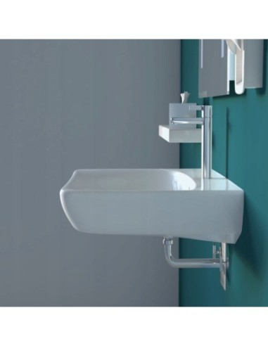 Umywalka Ścienna Geberit Selnova Comfort 65cm biały 501.463.00.7