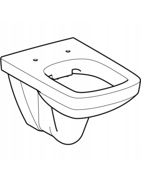 Miska podwieszana WC Geberit Selnova Square 500.275.01.1