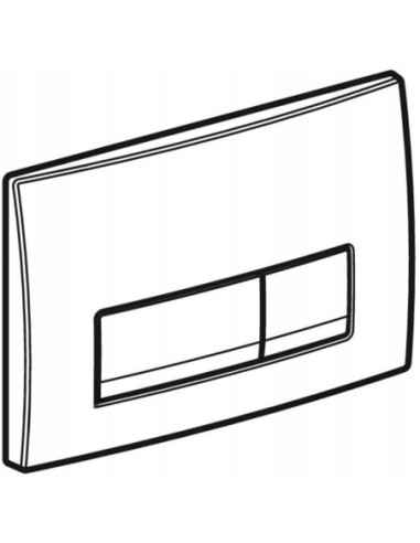 Przycisk spłukujący do WC Geberit DELTA 50 biały 115.119.11.1
