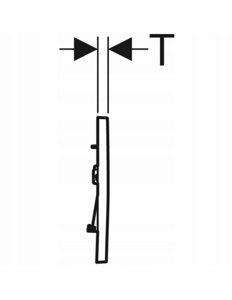 Przycisk spłukujący do WC Geberit Sigma biały/chrom 115.883.KJ.1