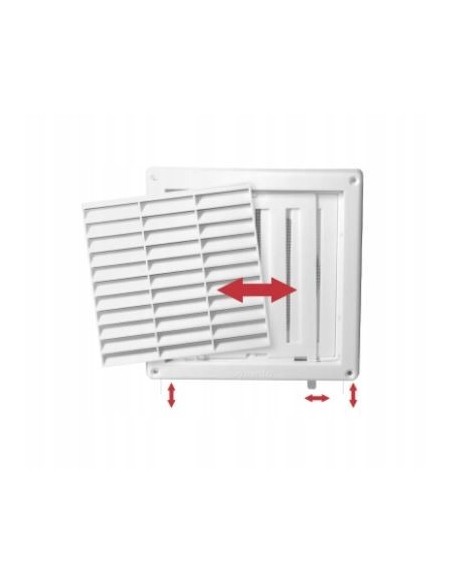 Awenta Kratka wentylacyjna 16,5x16,5 fi100 T55