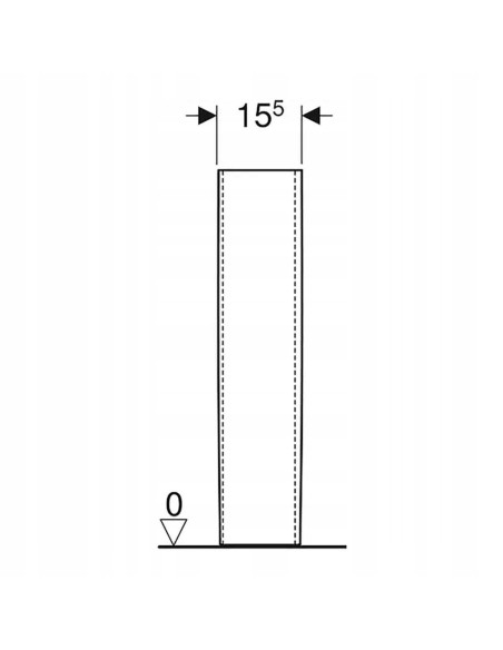 Postument Koło Idol biały 77001000