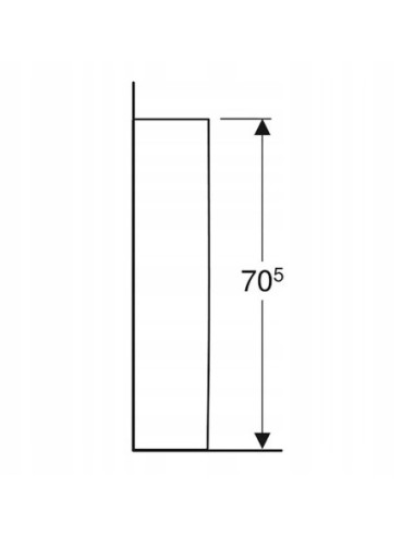 Postument Koło Idol biały 77001000