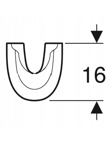 Postument Koło Idol biały 77001000