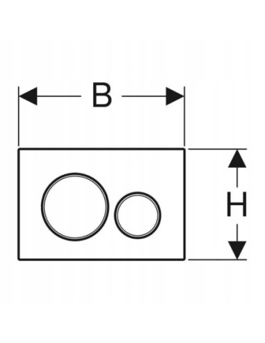 Przycisk spłukujący do WC Geberit Sigma20 biały 115.882.11.1