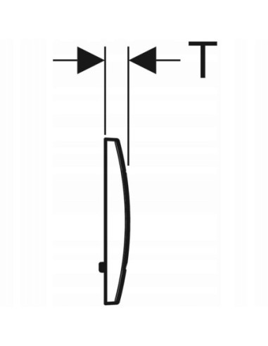 Przycisk spłukujący do WC Geberit Delta 30 biały 115.137.11.1