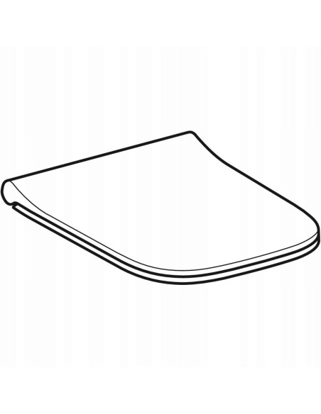 Deska sedesowa Geberit Smyle Square biały duroplast 500.688.01.1