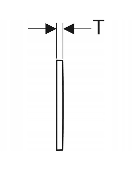 Przycisk spłukujący do WC Geberit Omega srebrny/chrom 115.080.KH.1