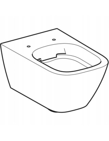 Miska podwieszana WC Geberit Smyle Square 500.208.01.1