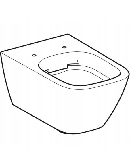 Miska podwieszana WC Geberit Smyle Square 500.208.01.1