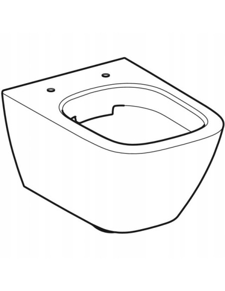 Miska podwieszana WC Geberit Smyle Square 500.379.01.1