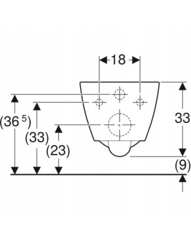 Miska podwieszana WC Geberit Smyle Square 500.379.01.1