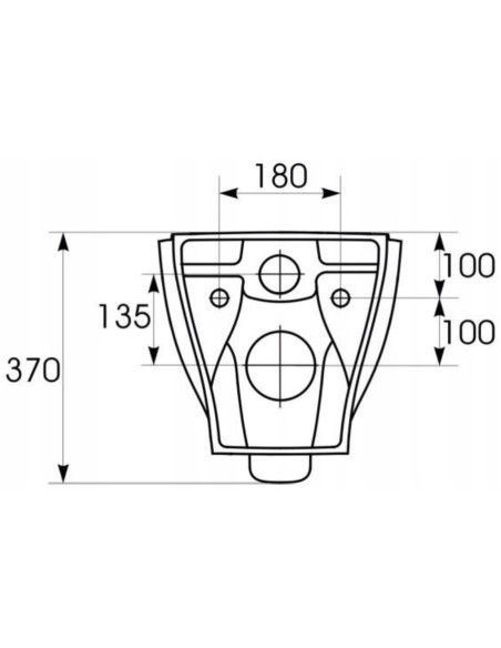 CERSANIT MISKA WISZ. MODUO Z DESKĄ SLIM K701-262