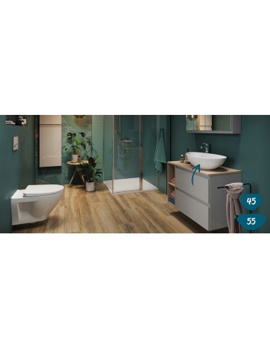 CERSANIT MISKA WISZ. MODUO Z DESKĄ SLIM K701-262