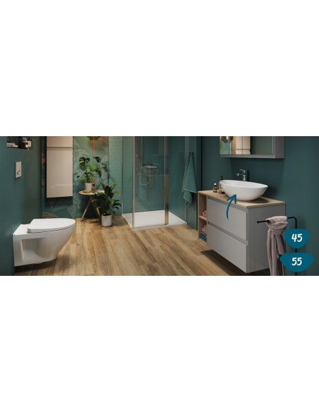 CERSANIT MISKA WISZ. MODUO Z DESKĄ SLIM K701-262