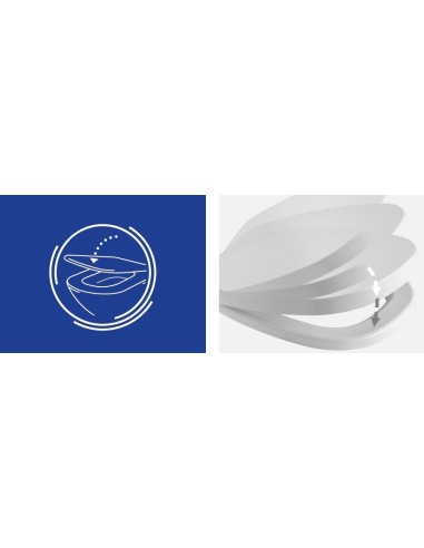 CERSANIT MISKA WISZ. MODUO Z DESKĄ SLIM K701-262