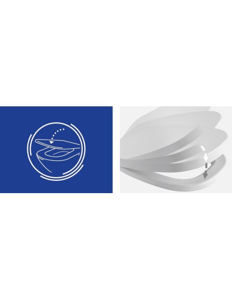 CERSANIT MISKA WISZ. MODUO Z DESKĄ SLIM K701-262