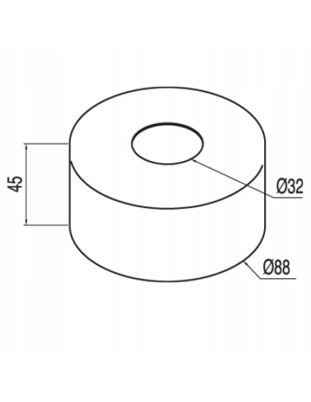 Rozeta Tres Selection chrom 913474430