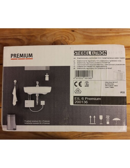 STIEBEL PODGRZEWACZ WODY EIL 6 PREMIUM 200136